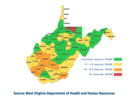 Ohio County ‘Yellow’ Under New COVID-19 School Map